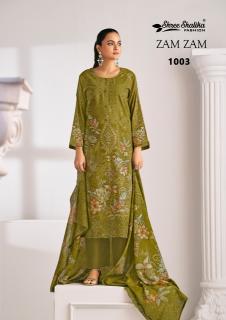 Shree shalika zam zam dress material wholesale shops in delhi